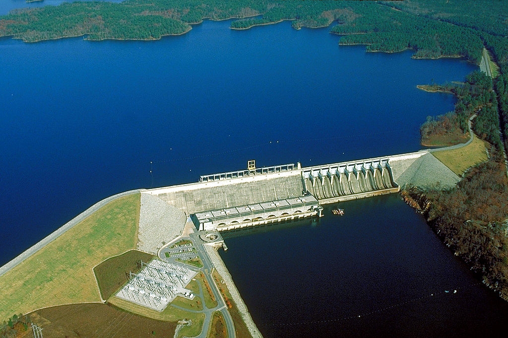 Richard B. Russell Dam on the Savannah River