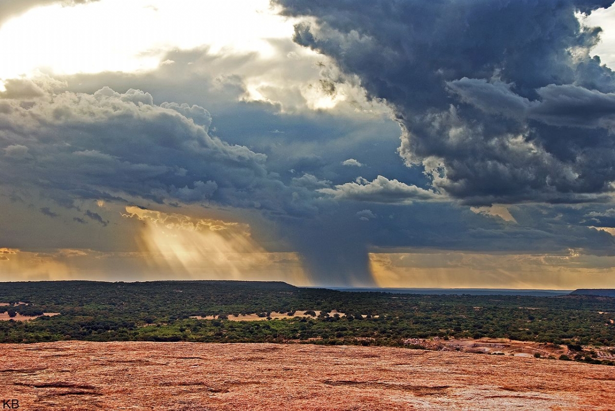 Storm in Texas Hill Country