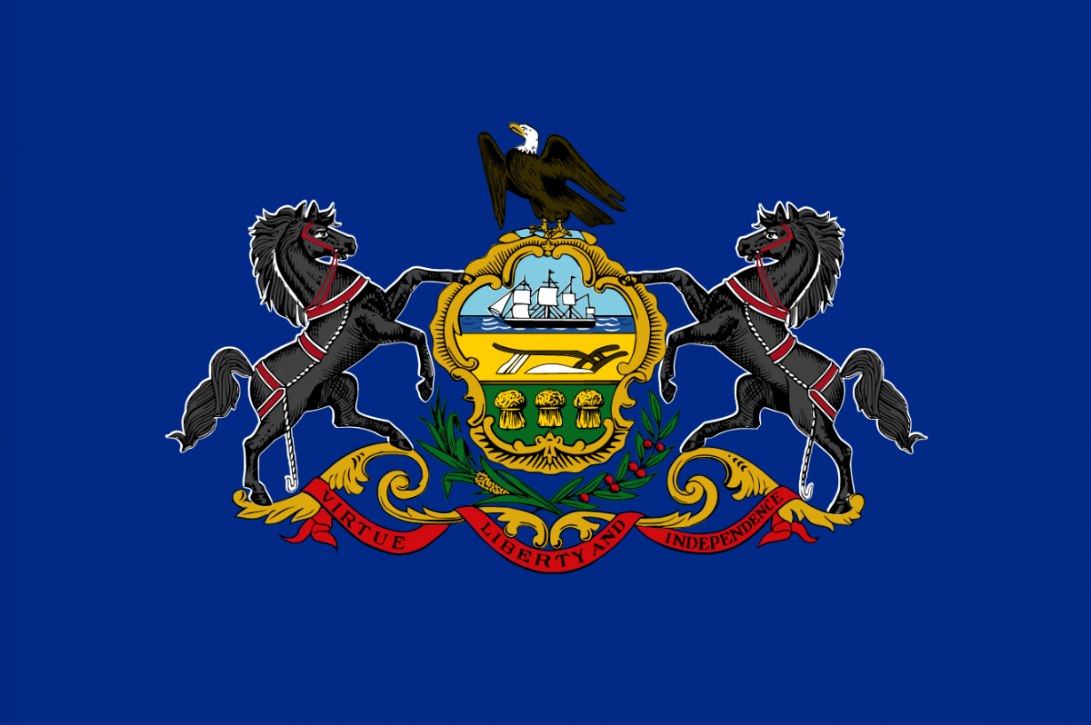 Pennsylvania flag