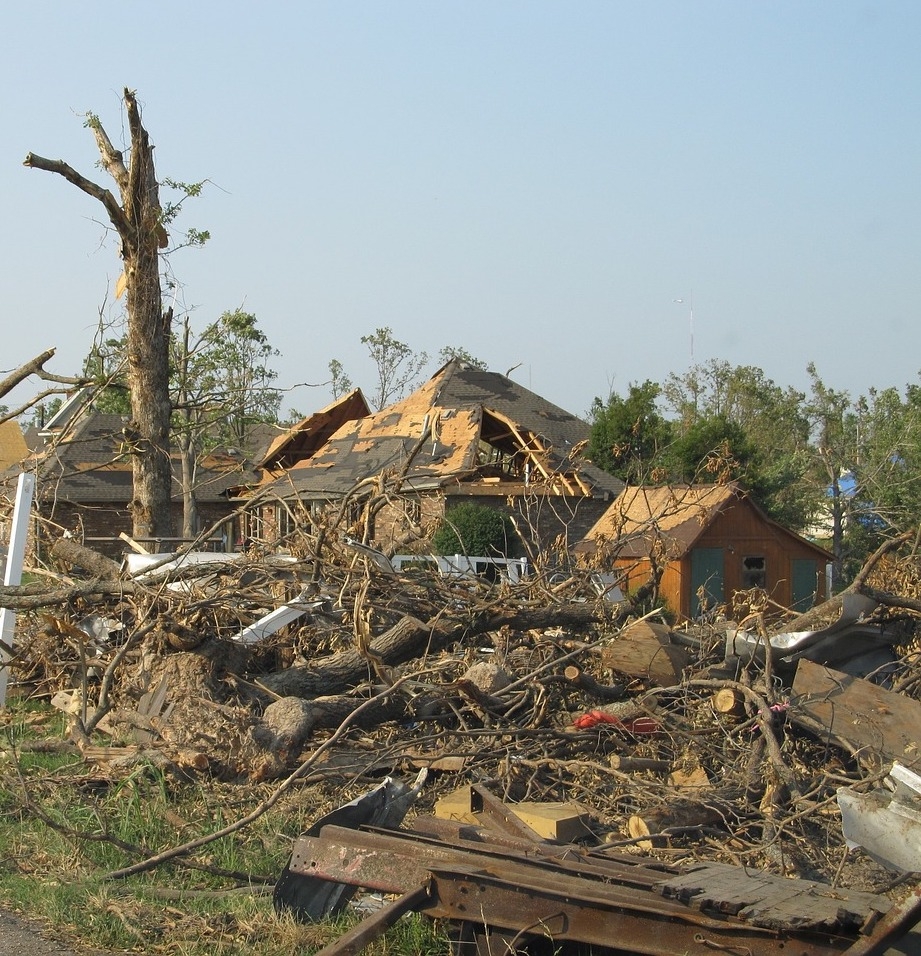 Tornado destruction in Joplin