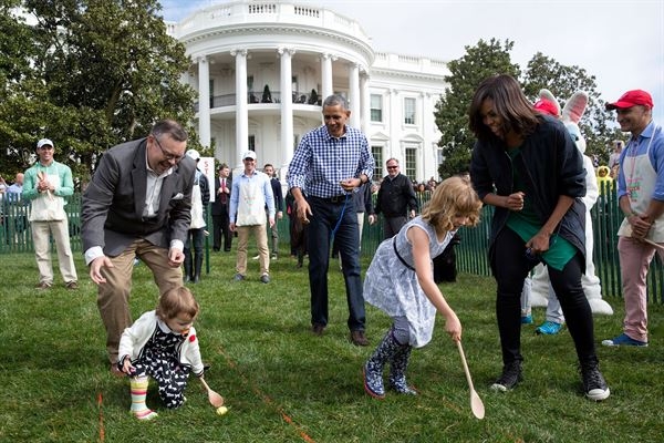The annual White House Easter Egg Roll, 2016