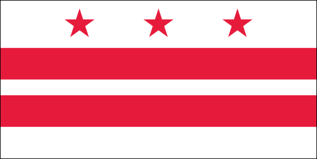 Washington, D.C. flag