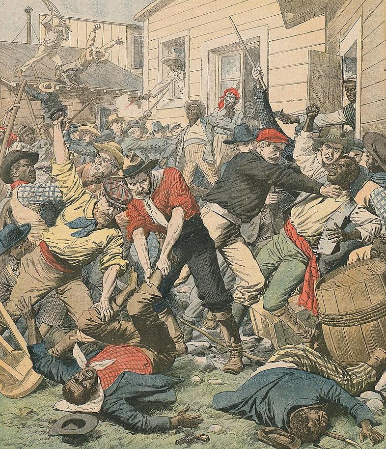 Race riots in Atlanta, Georgia, 7th October 1906