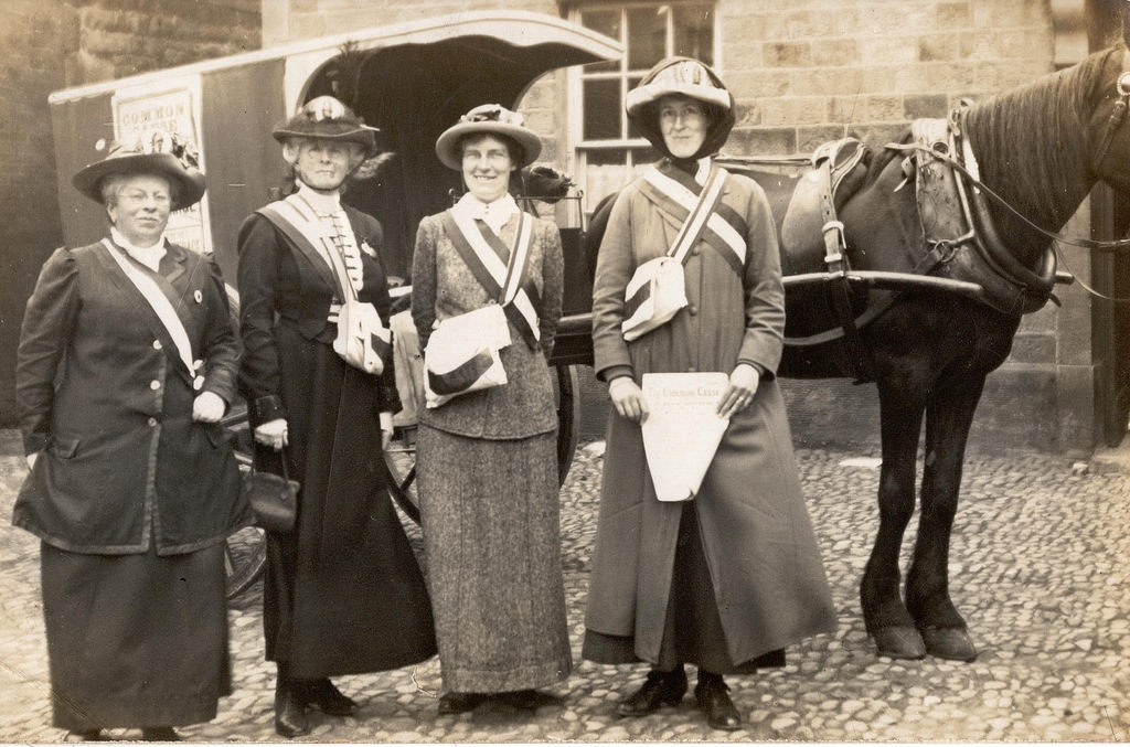 Women on the NUWSS Pilgrimage, 1913