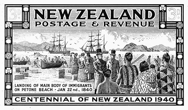 New Zealand Company settlers land in Petone, 1840
