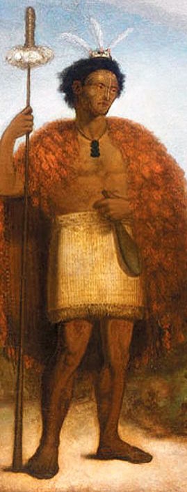 Hongi Hika, a Maori war leader during the Musket Wars