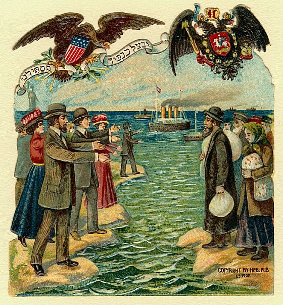 American Jews beckon to Russian Jews to join them