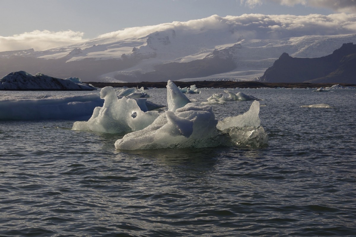 Melting iceberg