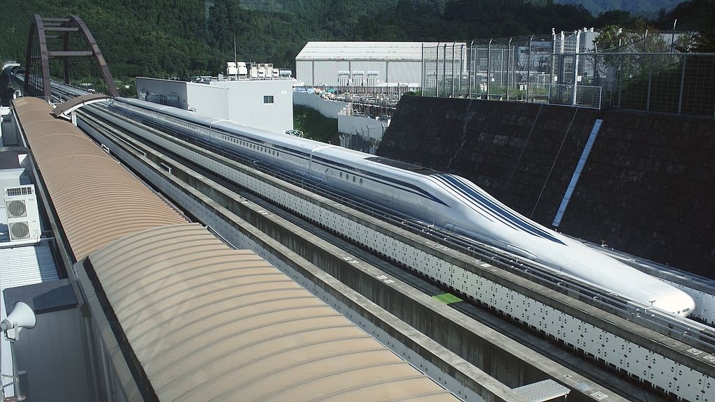 L0 maglev, the world’s fastest train.