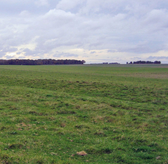 Ancient earthworks near Stonehenge