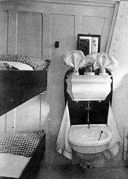 A typical Third Class cabin