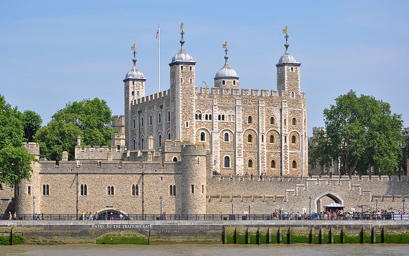 Tower of London, viewed from the River Thames
