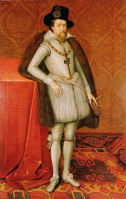King James I of England