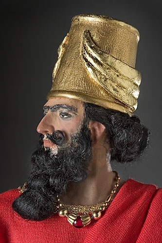 A portrait of Ashurbanipal