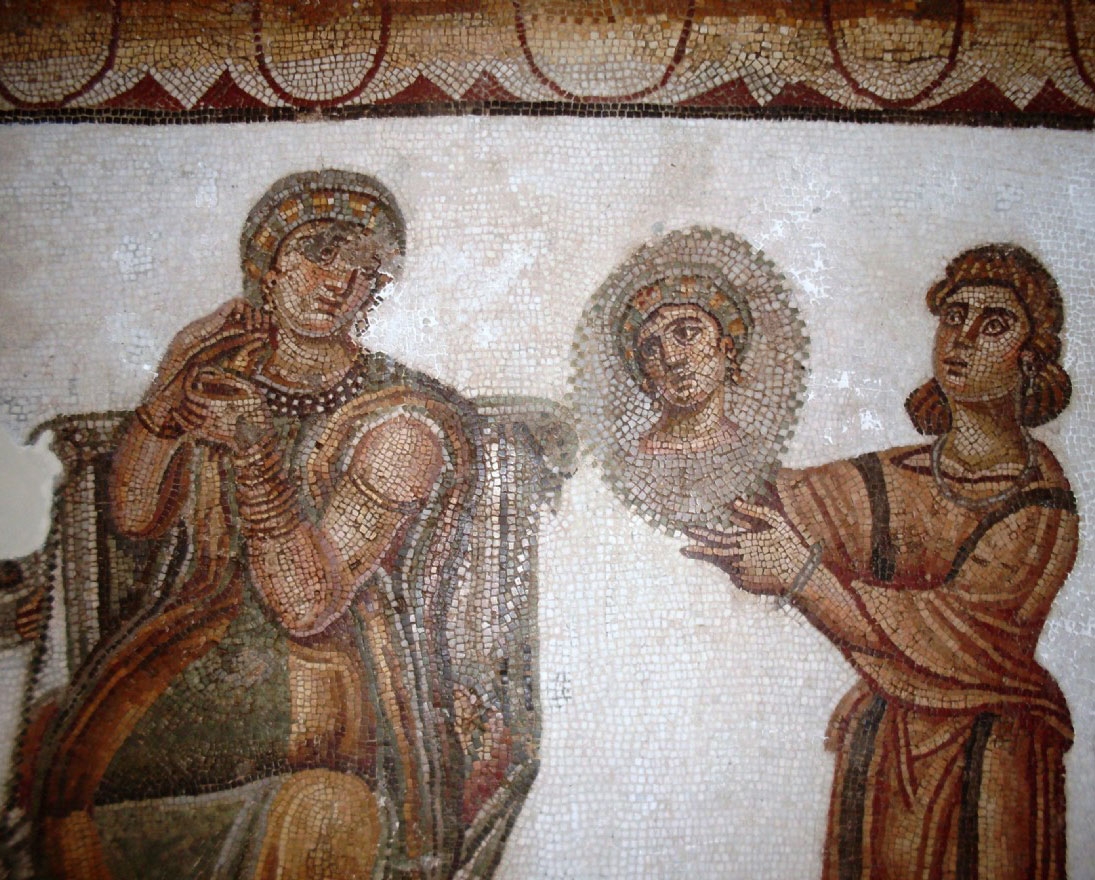 Patrician woman and slave