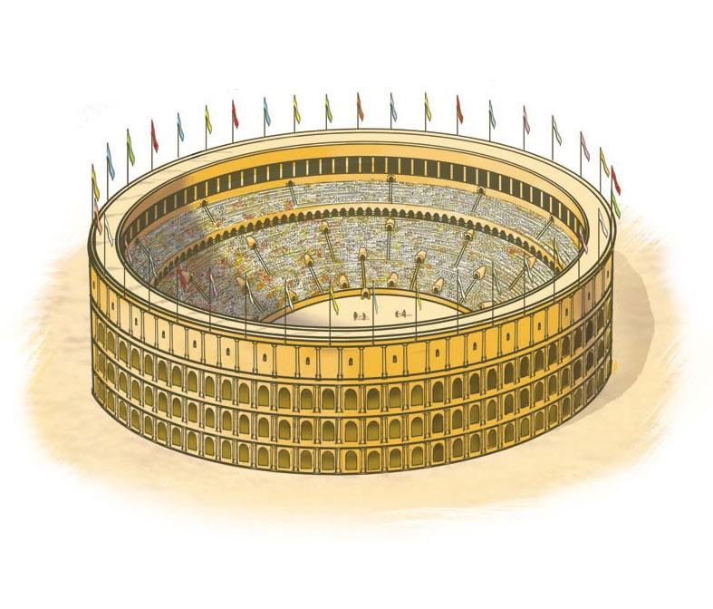 The Colosseum in Rome