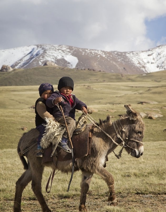Kyrgyz children