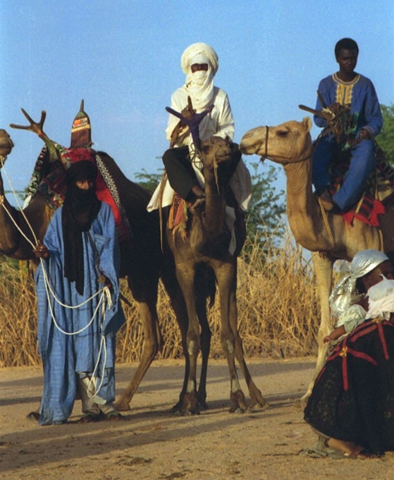Tuareg men, Niger
