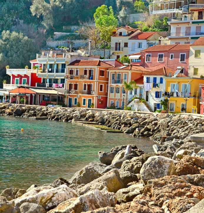 The waterfront at Parga