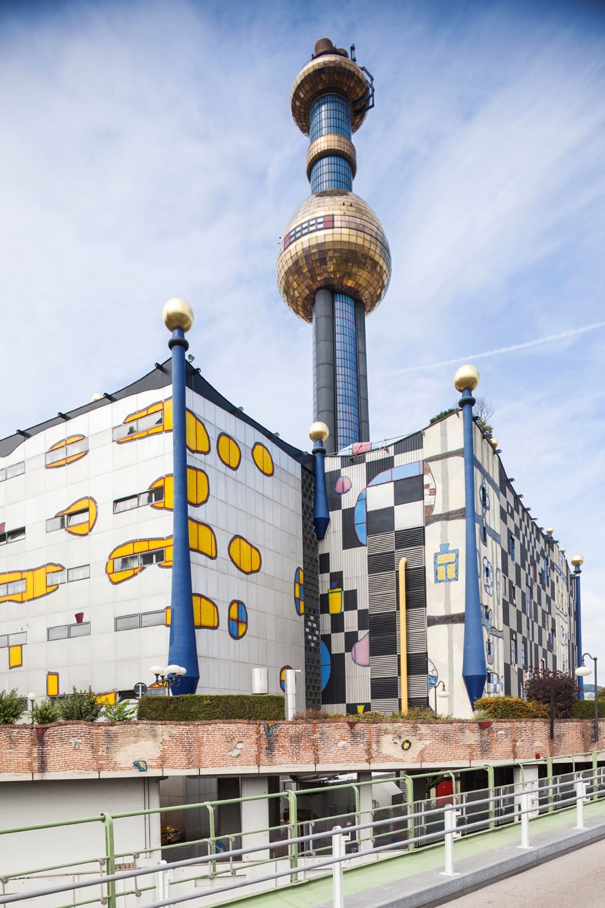 Spittelau waste plant, Vienna