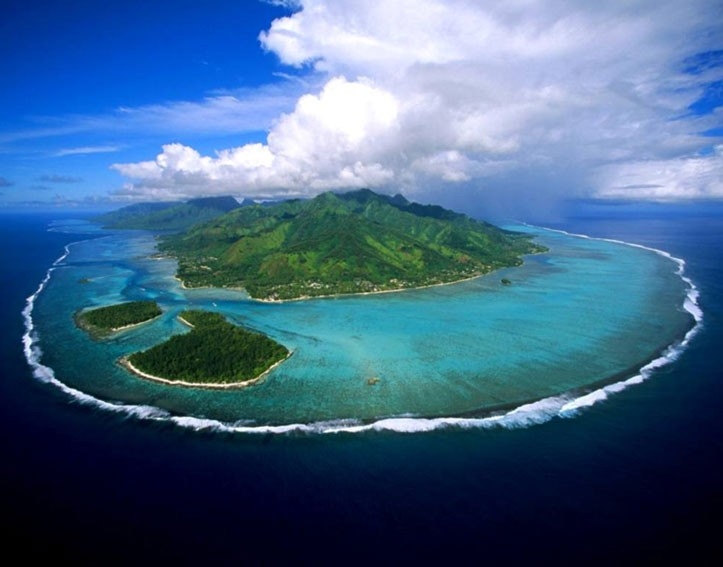 Moorea, an island in French Polynesia