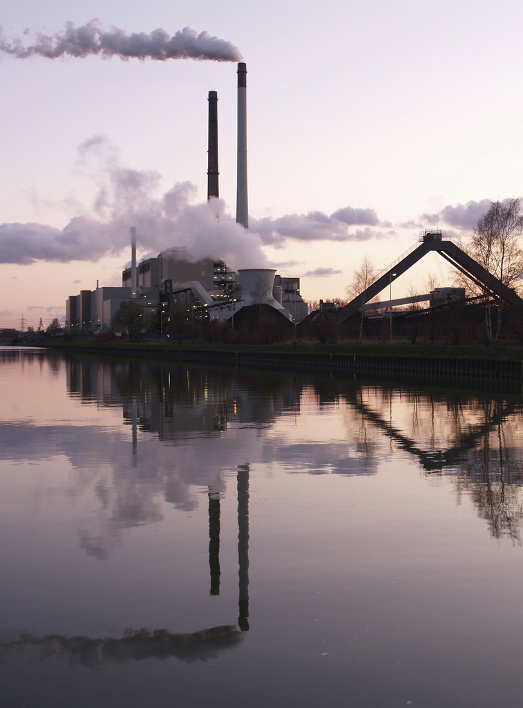 Coal-fired power station, Germany (Arnold Paul)