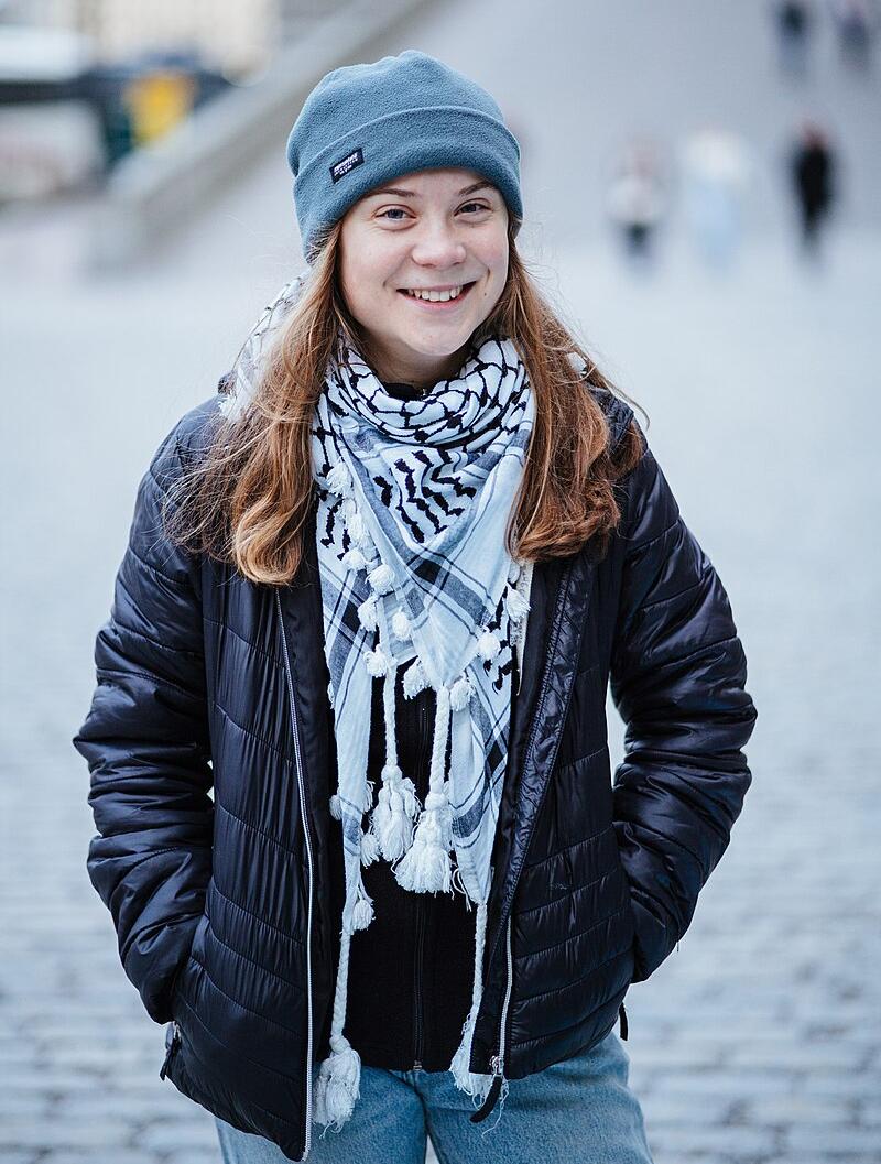 Greta Thunberg in Stockholm, December 2024