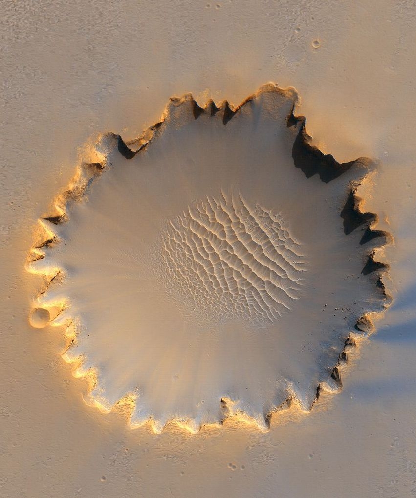 Victoria Crater on Mars