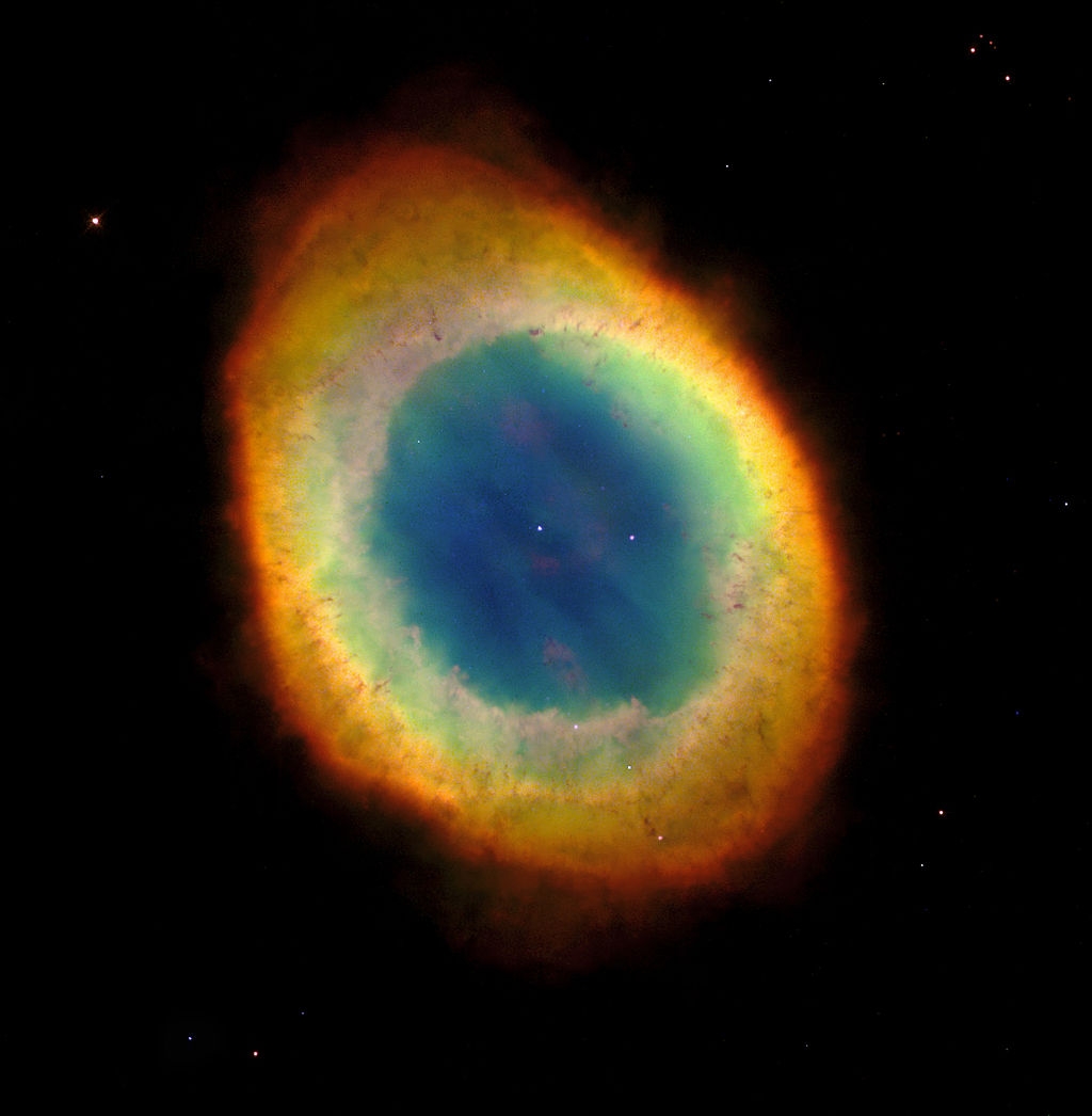 The Ring Nebula, a planetary nebula