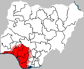 The empire of Benin in modern-day Nigeria