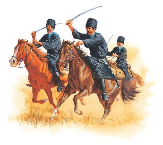 Cossack horsemen