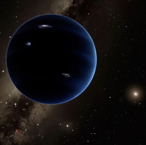 Artist's impression of Planet Nine