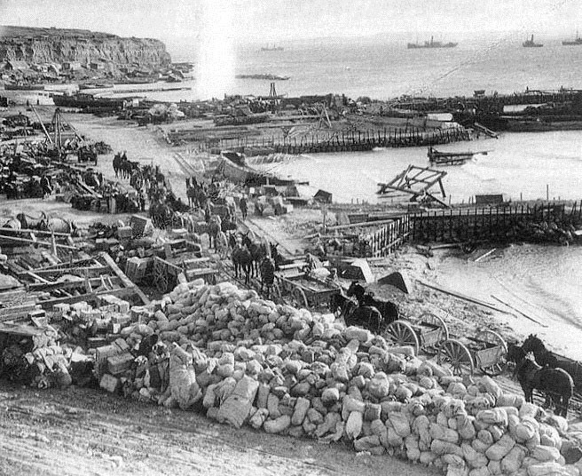 7th January 1916: preparing to evacuate Gallipoli
