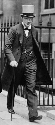 Winston Churchill shortly before World War I