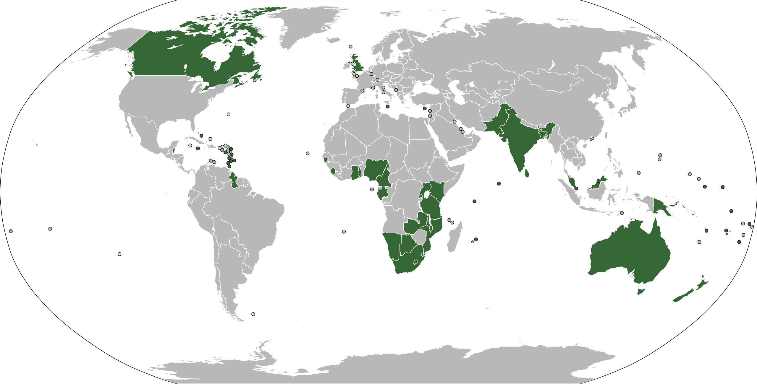 Member states of the Commonwealth