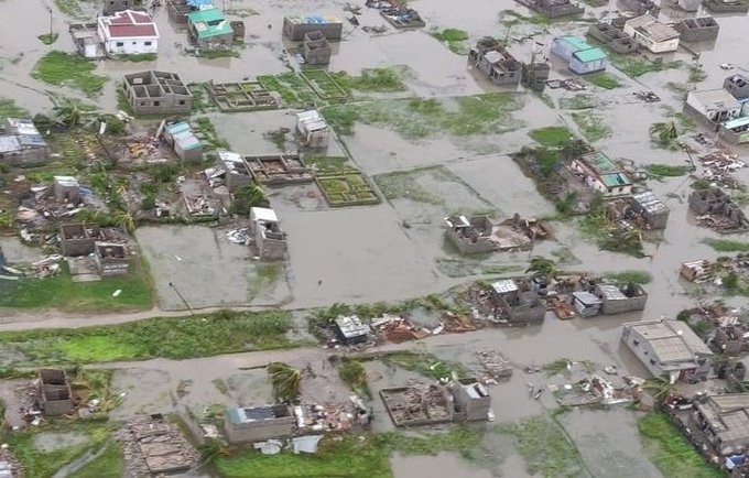 Flooding in Mozambique following Cyclone Idai