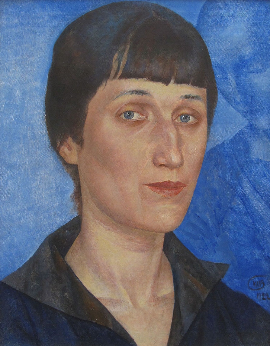 1922 portrait of Anna Akhmatova