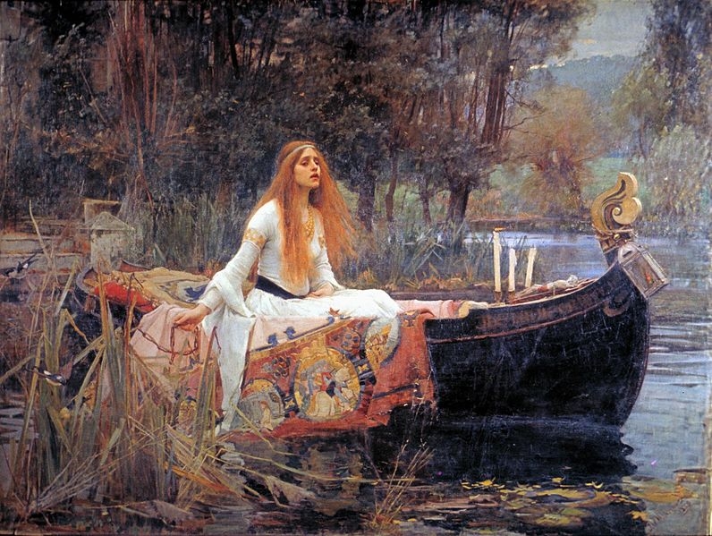 The Lady of Shalott, after Tennyson's poem