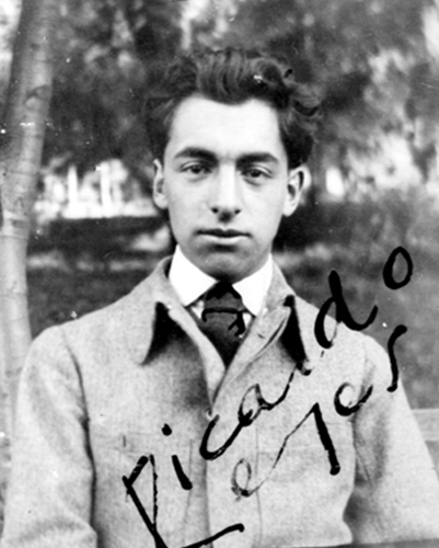 A young Pablo Neruda