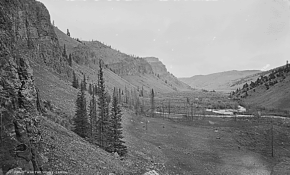 View on the White Earth River by William Henry Jackson