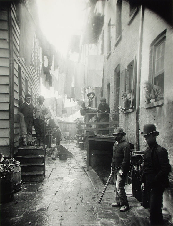 A photo by Jacob Riis