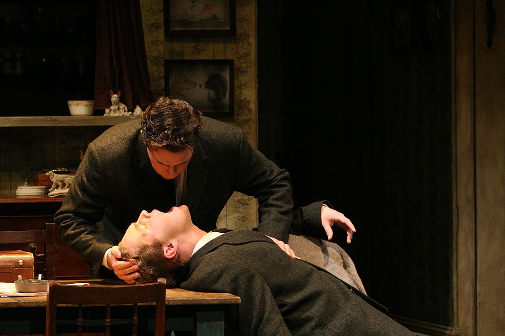 A scene from The Birthday Party by Harold Pinter