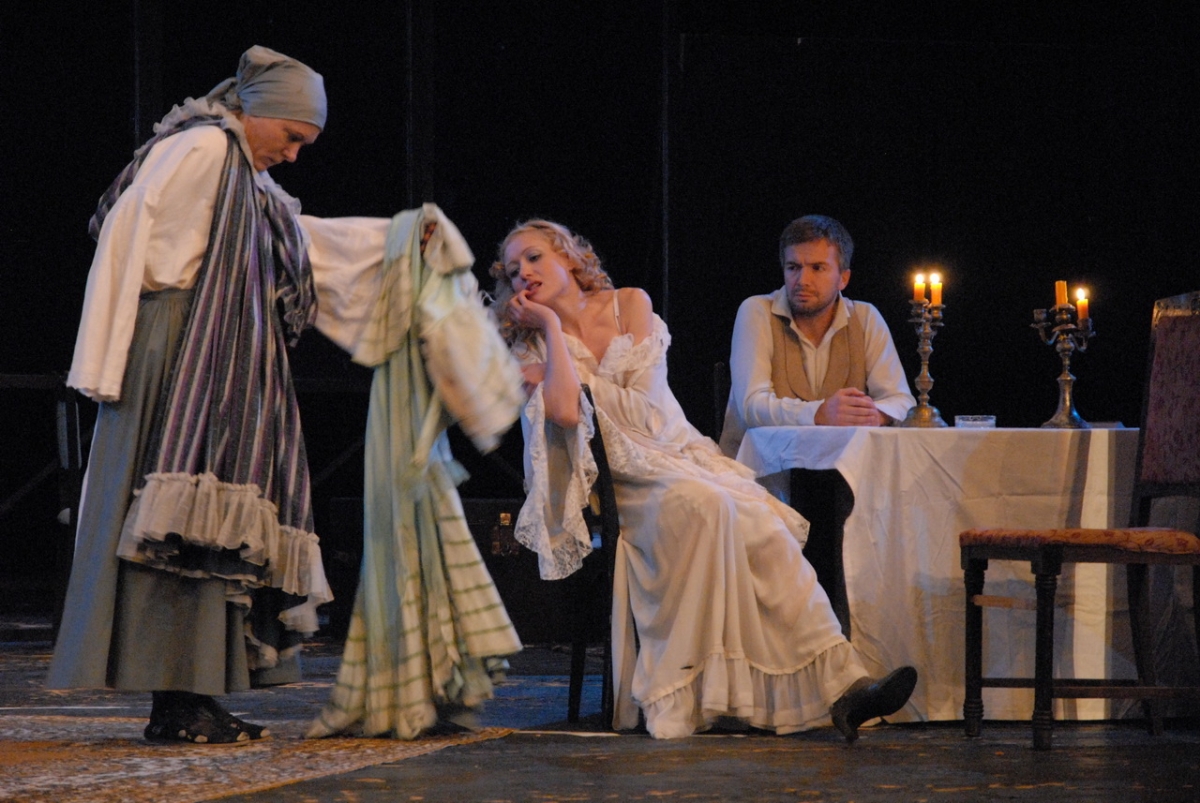 A scene from "Three Sisters" by Anton Chekhov