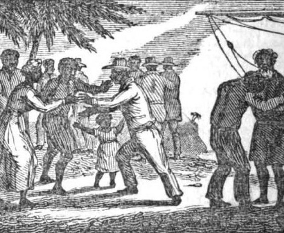 Freed slaves arrive in Sierra Leone in 1835