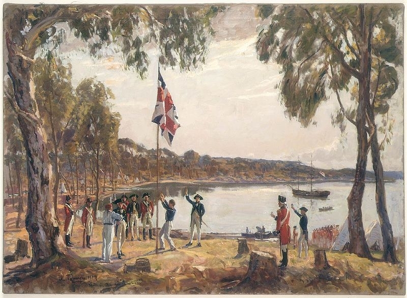 The "founding of Australia" in 1788