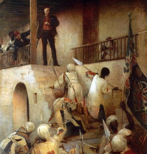 General Gordon during the Siege of Khartoum
