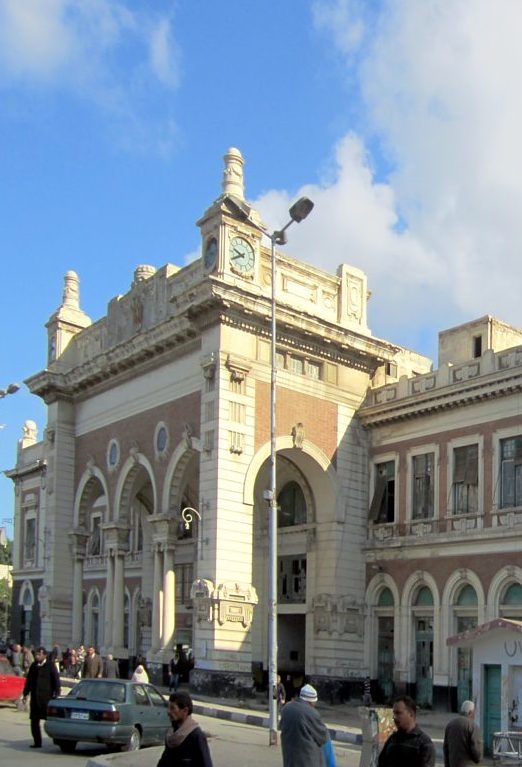 Misr Station, Alexandria, built in colonial times
