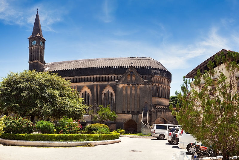 Anglican cathedral in Zanzibar, Tanzania