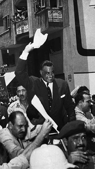 Egyptian Prime Minister Gamal Abdul Nasser, 1956