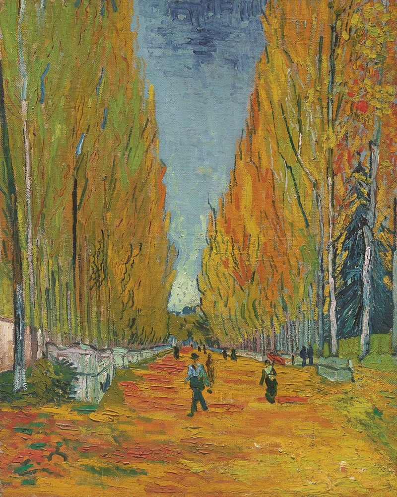 Les Alyscamps, 1888